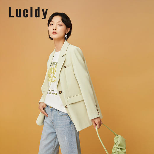 Lucidy-鲁思蒂 2022春 水洗牛仔长裤 KZ02AE21958 商品图2