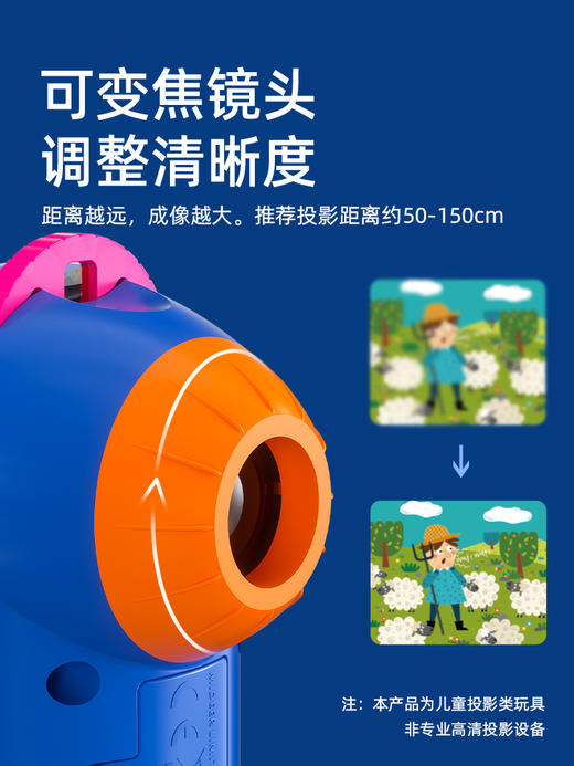 mideer弥鹿儿童多功能故事机 投影仪发光玩具睡前宝宝早教益智星空灯 商品图4
