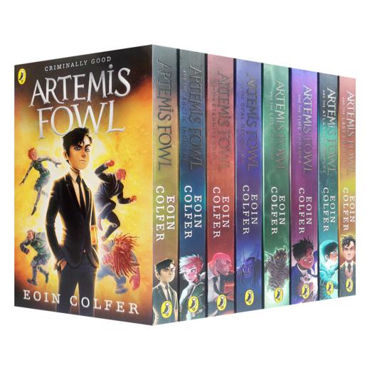 阿特米斯奇幻历险8册盒装 英文原版 Artemis Fowl 8 book Box Set Eoin Colfer 欧因科弗 科幻冒险推理畅销小说 英文版进口英语书 商品图3