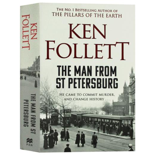 刺客之死 英文原版小说 The Man From St Petersburg 肯福莱特 Ken Follett 英文版zhen探悬疑推理小说 进口原版英语书籍 商品图3