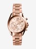 【MK】MICHAEL KORS 玫瑰金色链式腕表 商品缩略图0