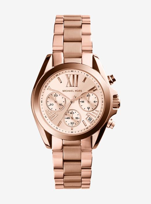 【MK】MICHAEL KORS 玫瑰金色链式腕表 商品图0