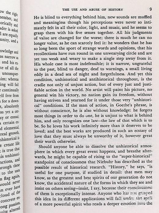 【中商原版】尼采：历史的用途与滥用 豆瓣阅读 英文原版 The Use and Abuse of History Friedrich Nietzsche 商品图6