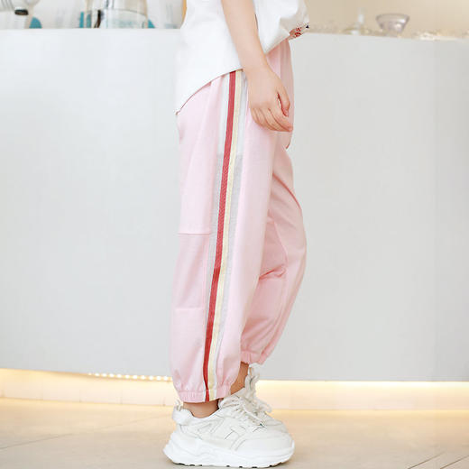 【2024夏款清仓】龙之涵 升级版呼吸孔防蚊裤中大童学生裤  大面积网孔 腿窝防积汗 100%棉 婴幼儿A类标准 商品图6