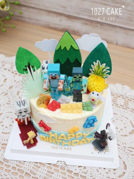 1027CAKE | 乐高 我的世界 积木主题蛋糕 商品图2