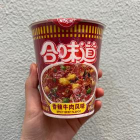 合味道香辣牛肉风味面