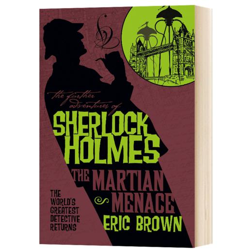 福尔摩斯历险记 进一步冒险 英文原版 The Further Adventures of Sherlock Holmes The Martian Menace 英文版进口原版英语书籍 商品图1