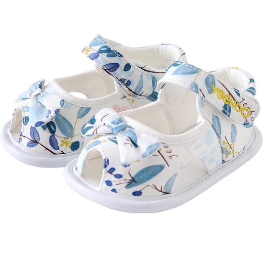 英氏婴儿童鞋宝宝包头凉鞋防踢学步鞋卡通魔术贴超萌YFXFJ22033A 商品图5