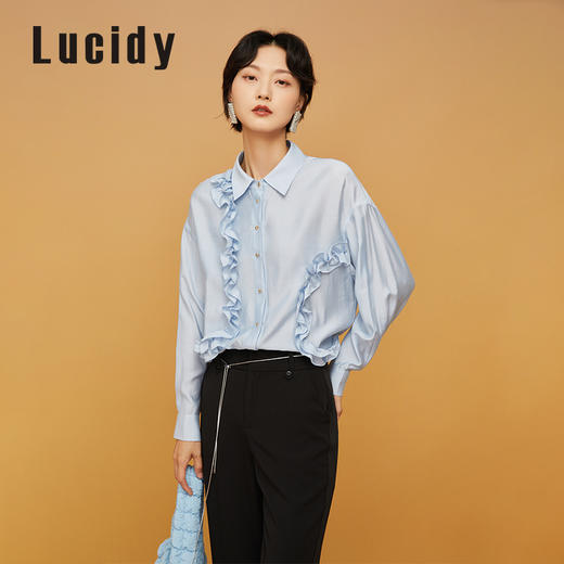 Lucidy-鲁思蒂 2022春 开衫衬衣 CY01BE21862 商品图3