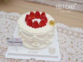 1027CAKE | 草莓蛋糕 简约  草莓小姐系列03