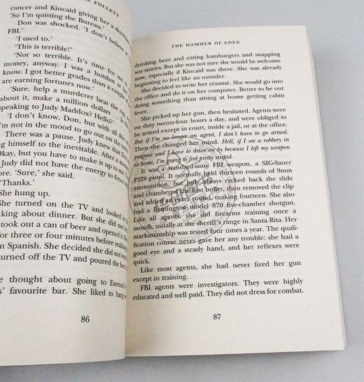 边缘人的战争 英文原版小说 The Hammer of Eden 肯福莱特 Ken Follett 英文版进口原版英语书籍 商品图2