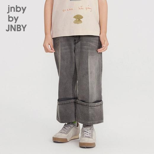 江南布衣 22年夏装新款牛仔七分裤  1M3EC0680 商品图4