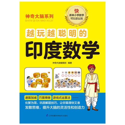 越玩越聪明的印度数学/神奇大脑系列 商品图1