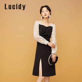 Lucidy-鲁思蒂 2022春 长袖连衣裙 LQ02AE21947