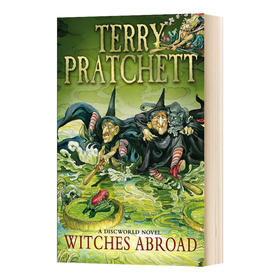 碟形世界12 教母魔棒 英文原版 Witches Abroad Discworld Novel 12 英文版 进口英语书籍