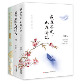 【优惠套装】3册我在等风也在等你+最是那碗人间烟火+我一天一天明白你的平凡却一天一天愈更深切地爱你 提升女人气质青春励志都市文集言情小说