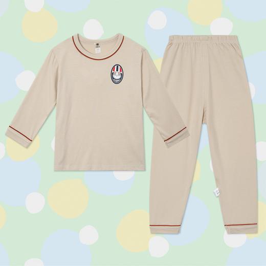 【弹力冰感舒适】儿童春夏冰岛棉家居服套装2套 商品图4