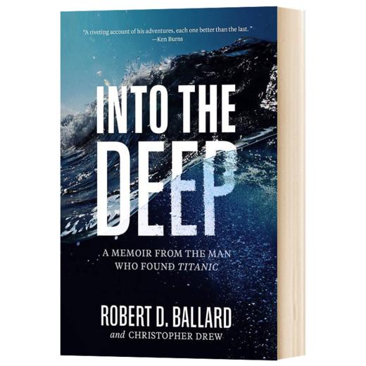 深入海底 英文原版 Into the Deep  泰坦尼克号发现者的回忆录 英文版 进口英语书籍 商品图1