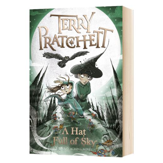 碟形世界32 实习女巫和空帽子 英文原版小说 A Hat Full of Sky 卡内基儿童文学奖 外国科幻小说书 英文版进口英语书籍 商品图1