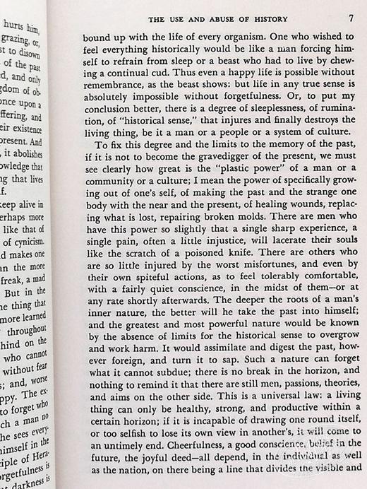 【中商原版】尼采：历史的用途与滥用 豆瓣阅读 英文原版 The Use and Abuse of History Friedrich Nietzsche 商品图5