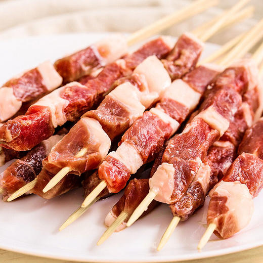 烧烤牛肉串*10串 商品图1