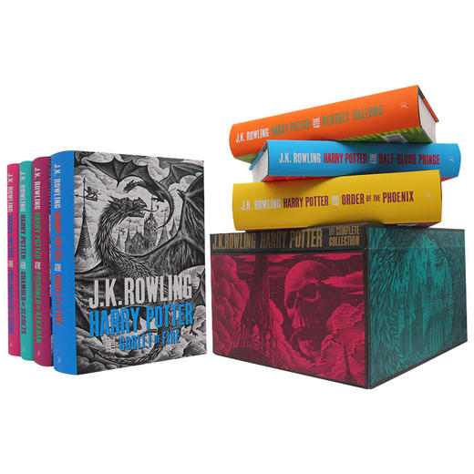 哈利波特1-7 英文原版小说 Harry Potter the Philosopher's Stone 哈利波特与魔法石 成人版精装JK罗琳进口原版英语书籍 商品图1