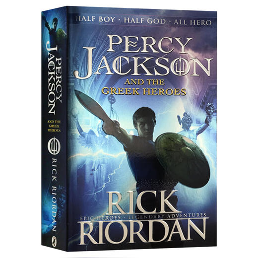 波西杰克逊与希腊英雄英文原版小说书 Percy Jackson and the Greek Heroes 少年版荷马史诗 奥巴马推荐 英文版进口青少年奇幻文学 商品图1
