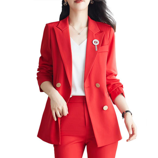 职业女套装西装长袖时尚休闲西装 XZ-XV8012 商品图4