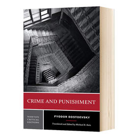 罪与罚 诺顿文学解读系列 英文原版 Crime and Punishment 英文版 进口英语书籍