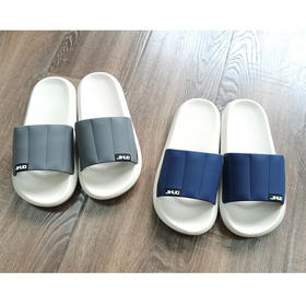 极货随意搭色男凉拖 灰色 蓝色 任选一种颜色备注尺码下单