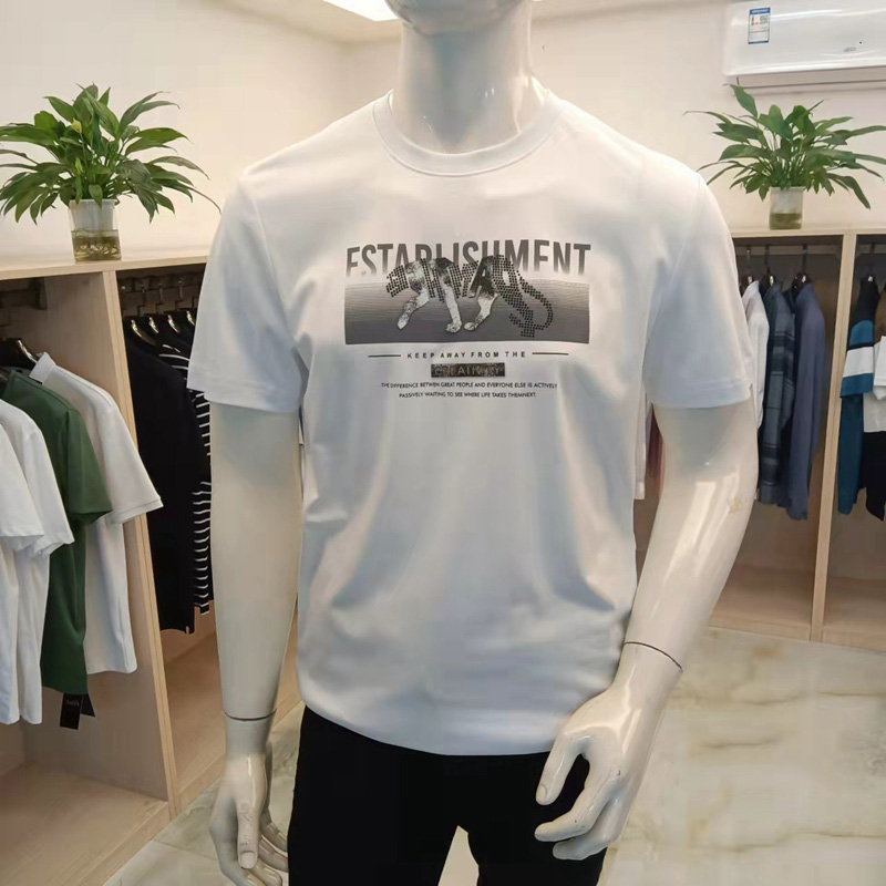 短袖T恤男上衣夏季韩版潮流休闲半袖体恤衫  228013