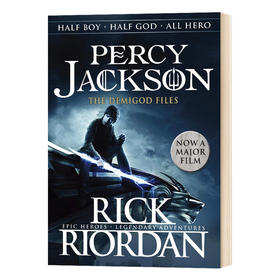 波西杰克逊 缺爱的半神 电影封面 英文原版 Percy Jackson The Demigod Files 科幻故事 英文版 进英语书籍