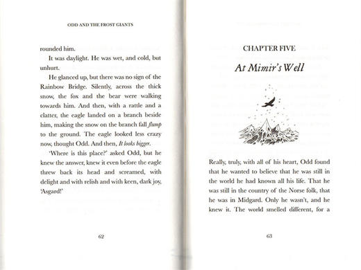 微笑男孩和冰霜巨人 英文原版 Odd and the Frost Giants 精装 奇幻小说 英文版经典文学故事 尼尔盖曼 Neil Gaiman 进口英语书籍 商品图1