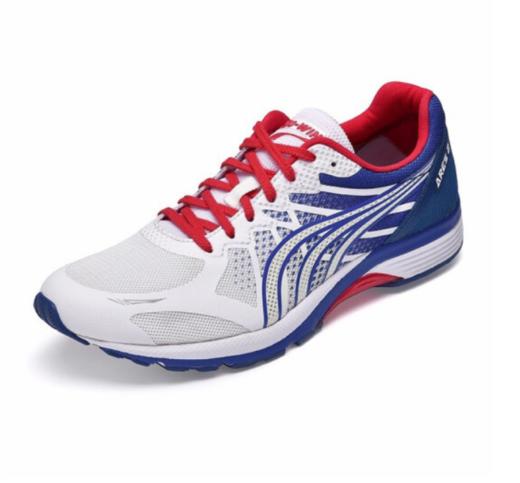 多威马拉松鞋（白红蓝）中考专用跑鞋 MR90201D 商品图0