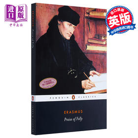 【中商原版】伊拉斯谟：愚人颂 英文原版 Praise of Folly Desiderius Erasmus