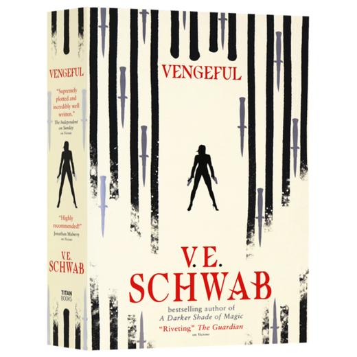 复仇 英文原版 Vengeful 2018年科幻小说类zui佳阅读选择奖得主 V·E·施瓦布 英文版 进口英语书籍 商品图1