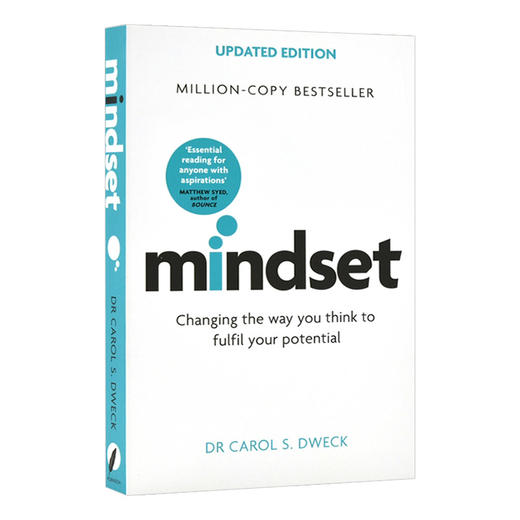 改变你的思维方式模式 发挥你的潜力 英文原版 Mindset - Updated Edition 卡罗尔·德韦克 英文版 进口英语书籍 商品图0