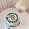 彩虹哆啦A梦/叮当猫/机器猫手绘蛋糕-低糖处理无添加 商品缩略图1