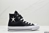 匡威Converse STAR Stussy联名1970S星星刺绣黑色高帮帆布鞋A01765C男女鞋 商品缩略图0