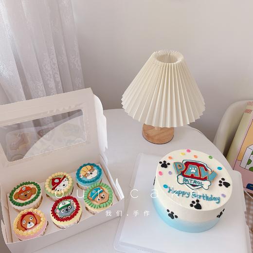 汪汪队手绘款蛋糕-低糖处理无添加 商品图1