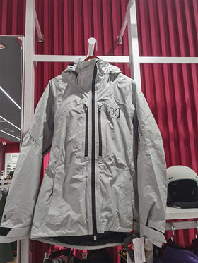 2122 BURTON MENS AK GORE SWASH JK SOLUTION DYED LTGRAY XL