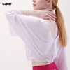 SLENDDY 宽松运动上衣女健身跑步瑜伽罩衫阔袖长袖T恤女 S2007 商品缩略图1