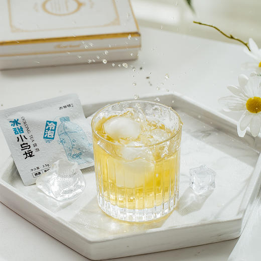 【2021年金奖】吉普号 有机认证 冰甜小乌龙冷泡茶 三角原叶袋泡 高山乌龙茶 10包/盒（京东天猫同款） 商品图4