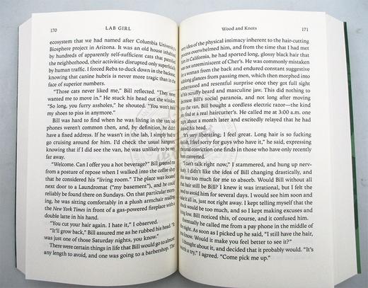 实验室女孩 英文原版 Lab Girl 霍普雅润 女科学家的自传 英文版 进口英语书籍 商品图2