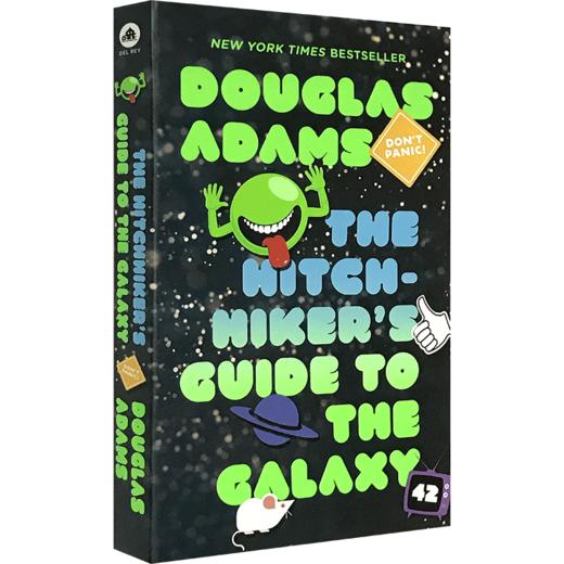 银河系搭车客指南 英文原版 The Hitchhiker's Guide to the Galaxy 英文版科幻小说 道格拉斯亚当斯 银河系漫游指南 进口书籍正版 商品图1