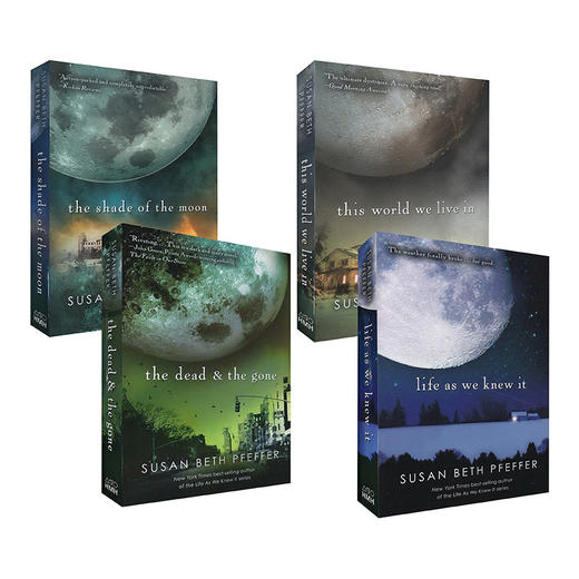 殞月之城系列4册盒装 英文原版 The Life As We Knew It Collection 青少年文学小说 纽约时报畅销书 英文版儿童英语课外阅读书籍 商品图1