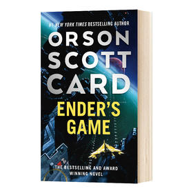 安德的游戏三部曲1 安德的游戏 英文原版 Ender's Game 电影原著小说 科幻经典名作 星云雨果双奖 英文版 进口英语书籍