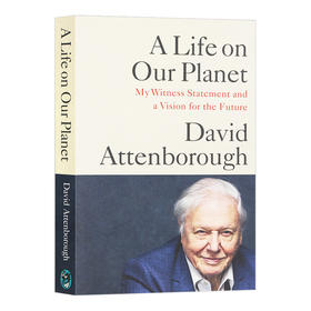 我和我们的星球 英文原版 A Life on Our Planet 地球上的一段生命旅程 大卫爱登堡 Netflix纪录片 英文版 进英语书籍