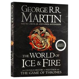 Collins 冰与火之歌的世界 英文原版 The World of Ice and Fire 官方设定集 精装收藏版 权利的游戏 英文版科幻小说 正版进口英语书籍