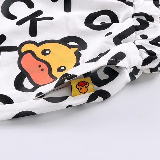 小黄鸭儿童短袖套装女童夏装两件套 商品图3